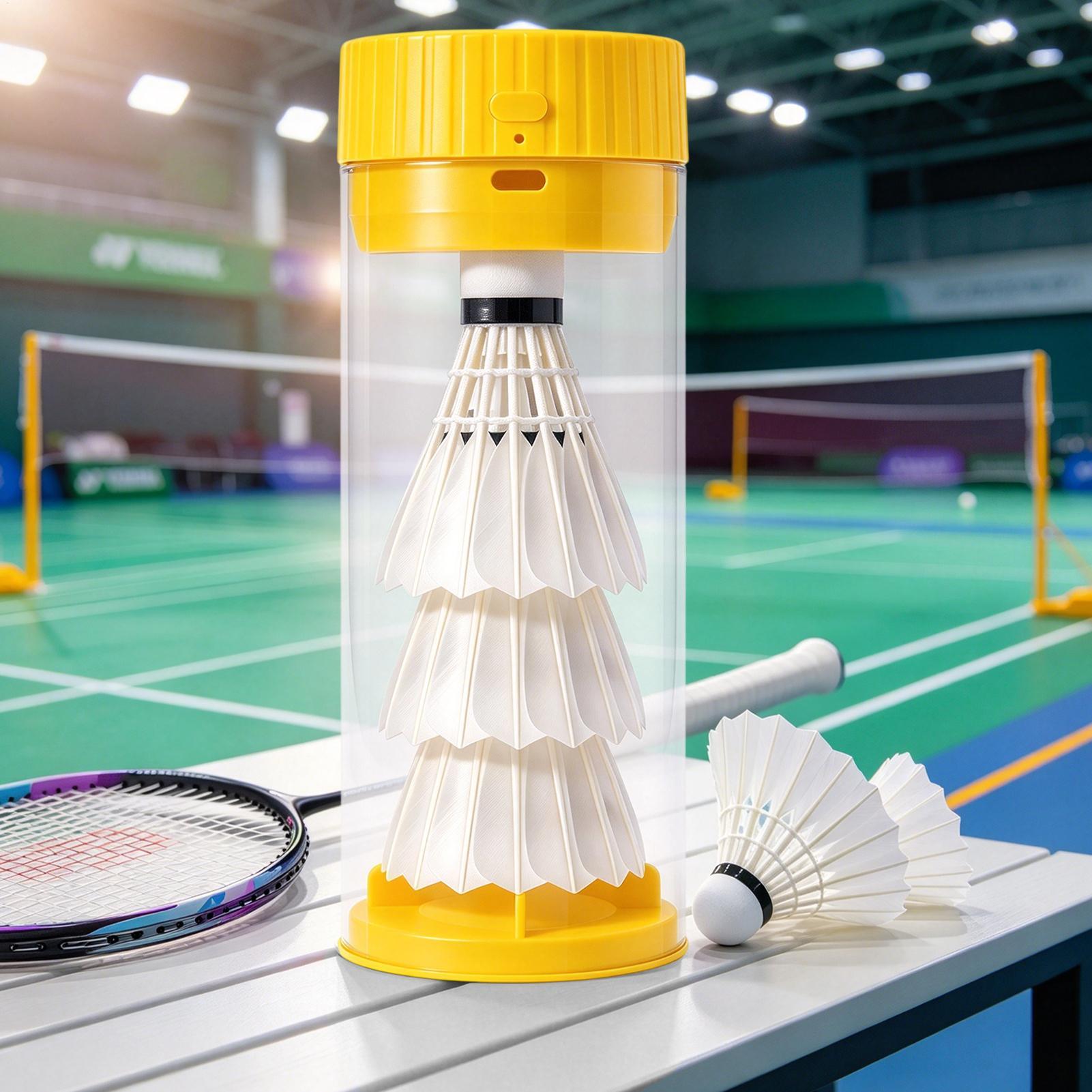 Badminton Shuttlecock - Shuttlecock-Dampfgarer, wiederaufladbarer, tragbarer Luftbefeuchter, Tube für