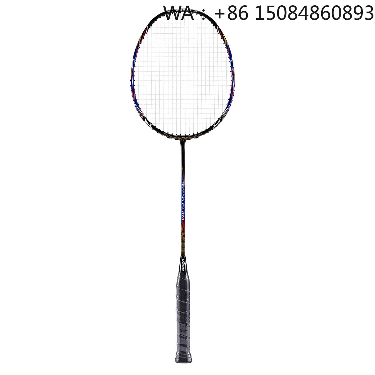 Badminton Racket Carbon - G5 Grip Badmintonschläger aus Kohlefasermaterial, Vollcarbon