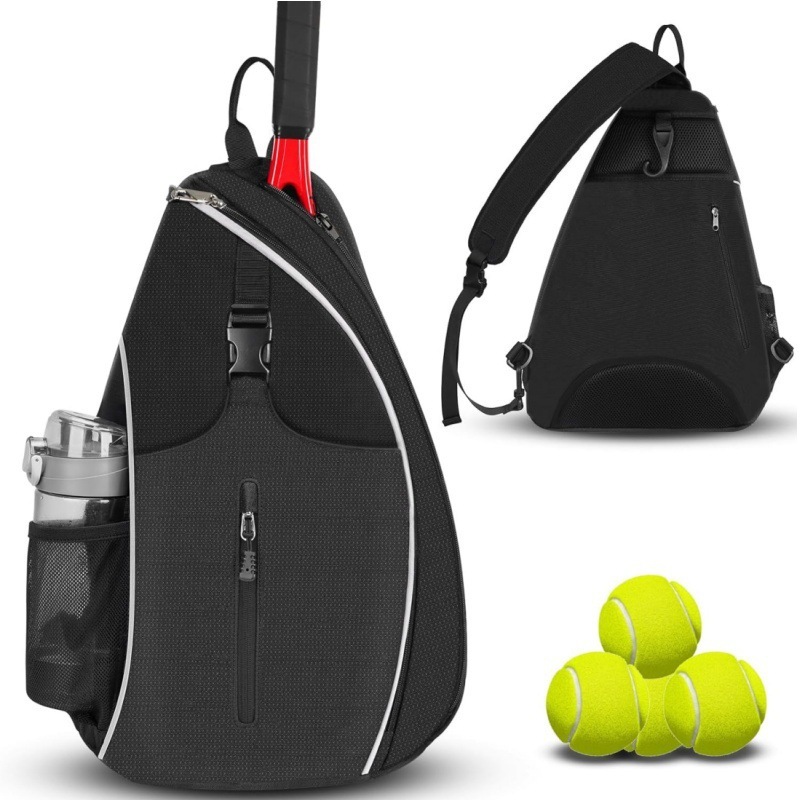 Badminton Bag - Badminton-Tasche Outdoor-Sport-Trainingstasche Tennis-Schultertasche Pickleball-Rucksack Umhängetasche