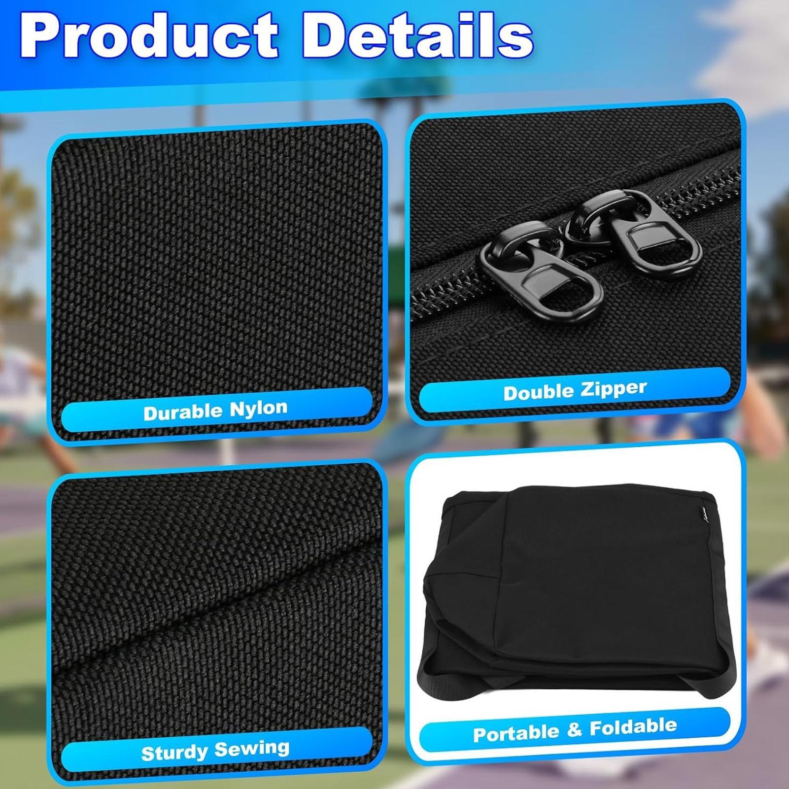 Pickleball-Netztasche, faltbar – Badminton Bag Bewertung und Preis