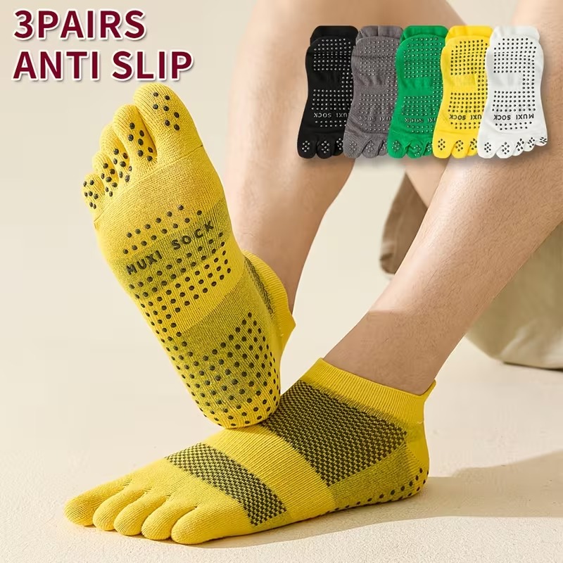 Herren-Zehensocken im 3er-Pack – Sports Grip Bewertung und Preis