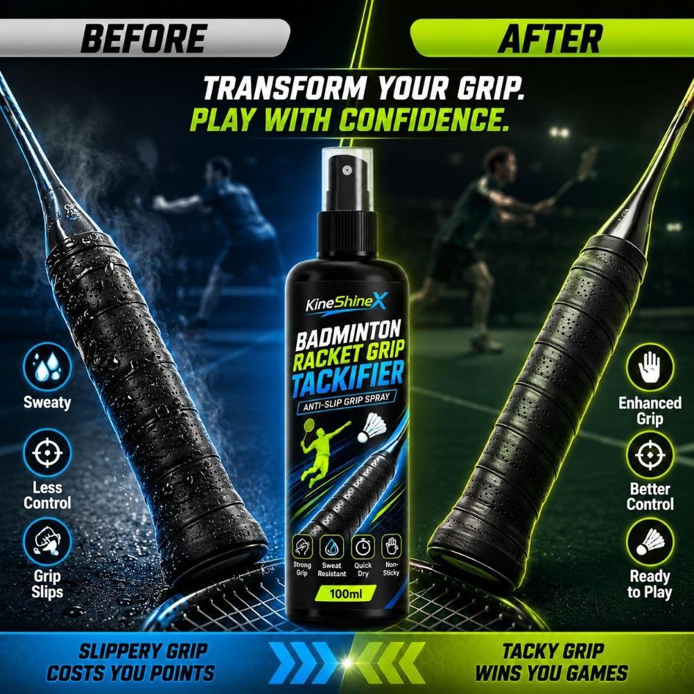 Anti-Rutsch-Griffspray für Ten – Badminton Grip Bewertung und Preis