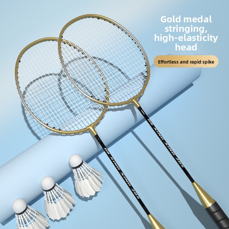 Badminton-Schlägerset aus Eise – Badminton Racket Carbon Bewertung und Preis