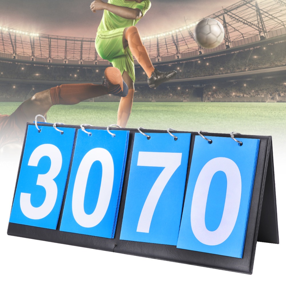 Tragbares blaues 4-stelliges A – Scoreboard Digital Bewertung und Preis